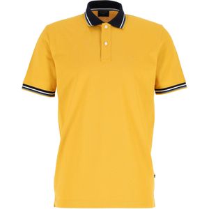 OLYMP Polo Casual, modern fit polo, mais geel