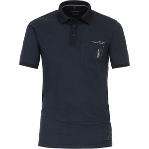 CASA MODA comfort fit heren polo, blauw
