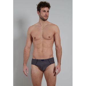 Gotzburg heren sport slip (1-pack), donkerblauw gestreept