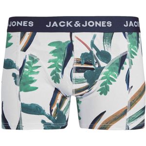 JACK & JONES Jaclouis trunk (1-pack), heren boxer normale lengte, wit