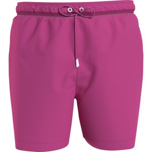 Calvin Klein Medium Drawstring swimshort, heren zwembroek, fuchsia roze -  Maat: S