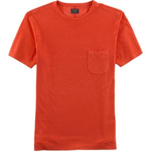OLYMP Casual modern fit T-shirt, rood -  Maat: M
