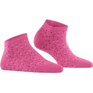 FALKE Multispot dames sneakersokken, inktblauw (pink) -  Maat: 39-42