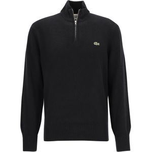 Lacoste, Heren, Truien, Zwart, Maat: 3XL Wol,