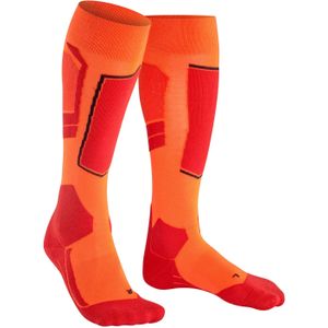 FALKE SK4 Advanced Skiën anti blaren, anti zweet merinowol wintersportsokken heren orange - Maat 39-41