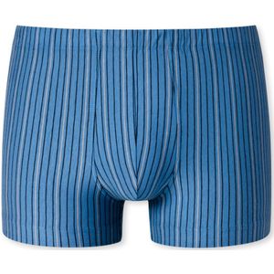 SCHIESSER 95/5 boxer (1-pack), heren short biologisch katoen strepen oceaanblauw