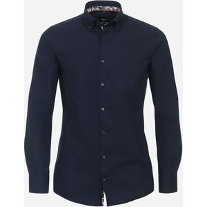 VENTI modern fit overhemd, popeline, blauw