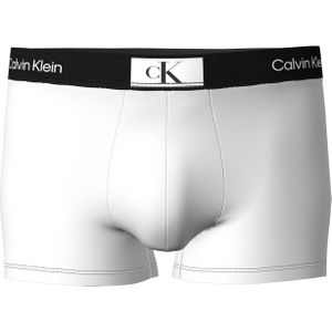 Calvin Klein Trunk (1-pack), heren boxers normale lengte, wit -  Maat: XL
