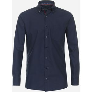 CASA MODA comfort fit overhemd, popeline, blauw 52