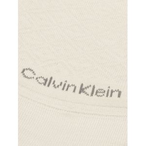 Calvin Klein Footie High Cut Diamond (2-pack), dames onzichtbare sokken, beige