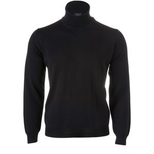 OLYMP modern fit coltrui wol, zwart -  Maat: S