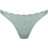 Sloggi - ZERO Feel Bliss - Dames String - Licht Saliegroen