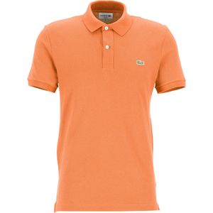 Lacoste Slim Fit polo, cina zalmkleurig