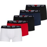 HUGO trunks (5-pack), heren boxers kort, multicolor -  Maat: M