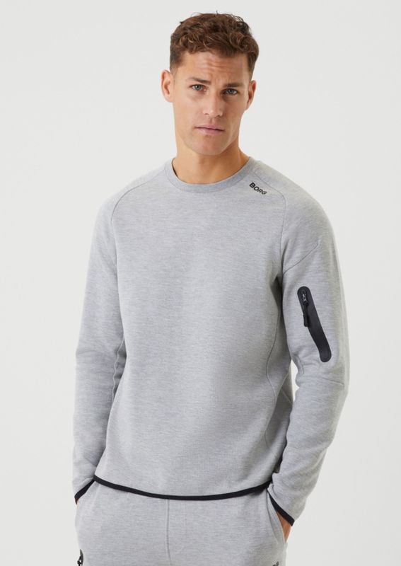 Bjorn Borg - Tech Sweat Crew - Grijs - Sweatshirt
