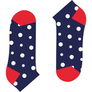Happy Socks Mixed Dot Low Sock, unisex enkelsokken