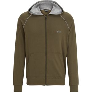 BOSS Mix&Match Jacket, heren lounge vest, groen