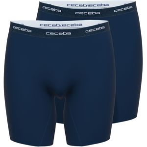 Ceceba heren boxer extra lang (2-pack), donkerblauw