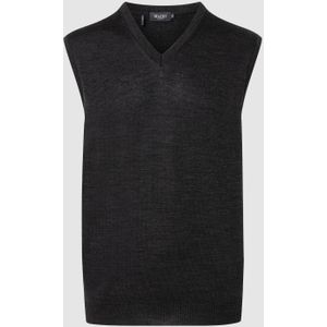 MAERZ Classic Fit heren spencer wol, antraciet grijs