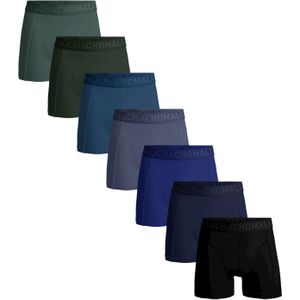 Muchachomalo boxershorts, heren boxers normale lengte (7-pack), Light Cotton Solid -  Maat: 3XL