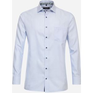 CASA MODA comfort fit overhemd, twill, blauw 56