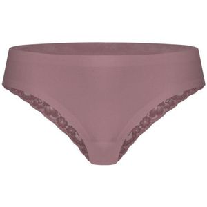 TEN CATE Secrets women brazilian met kant (1-pack), dames slip lage taille, lila