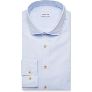 Seidensticker slim fit overhemd, popeline, blauw