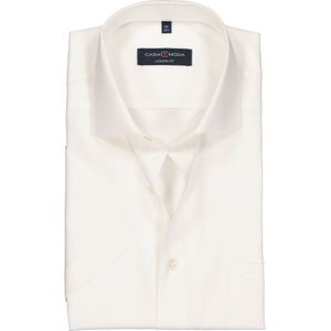 CASA MODA modern fit overhemd, korte mouw, beige / off-white 40