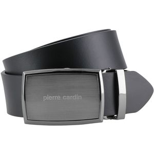 PIERRE CARDIN leren heren riem, zwart