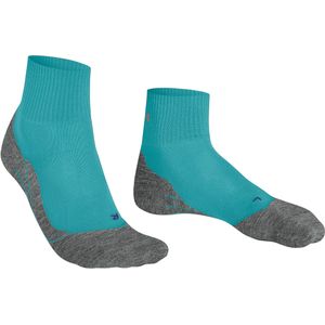 FALKE TK5 Wander Cool Short dames trekking sokken kort, turquoise (turquoise)