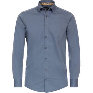 VENTI modern fit overhemd, popeline, blauw