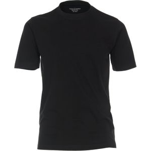 CASA MODA comfort fit heren T-shirt, zwart -  Maat: XXL