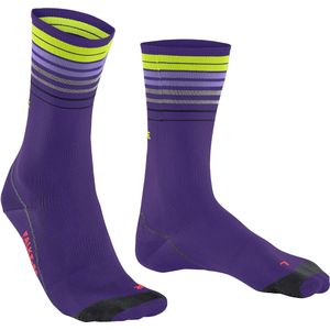 FALKE BC Impulse Reflect unisex biking sokken , paars (amethyst) -  Maat: 44-45