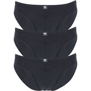 Ceceba heren slips buikmodel (3-pack), zwart -  Maat: 6XL