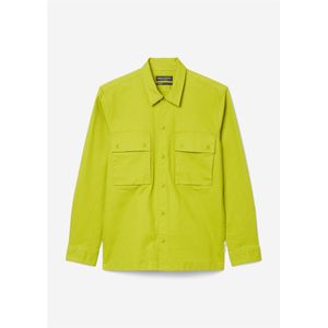 Marc O'Polo relaxed fit heren overshirt, limegroen