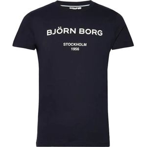 Bjorn Borg logo T-shirt, blauw