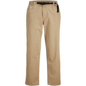 JACK & JONES Bill Skater Jogger loose fit, heren cargo broek, beige -  Maat: XXL