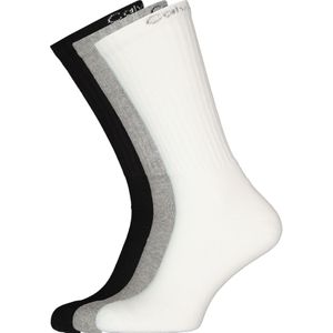 Calvin Klein herensokken Antonio (6-pack), zwart, wit en grijs -  Maat: One size