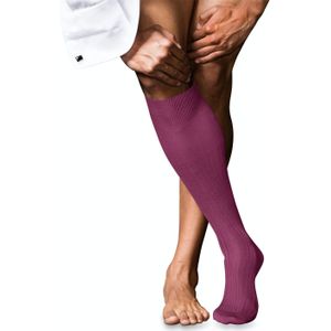 FALKE No. 10 Pure Fil d Ecosse herensokken, paars (raspberry)