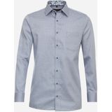 CASA MODA comfort fit overhemd, dobby, blauw 50