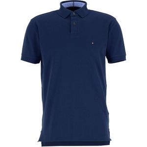 Tommy Hilfiger 1985 Regular Fit polo, blauw, Twilight Indigo