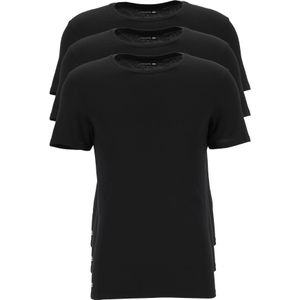 Lacoste T-shirts slim fit (3-pack), heren T-shirts O-hals, zwart -  Maat: XL