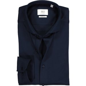 ETERNA modern fit overhemd, jersey heren overhemd, donkerblauw