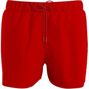 Tommy Hilfiger Short Drawstring swimshort, heren zwembroek, rood