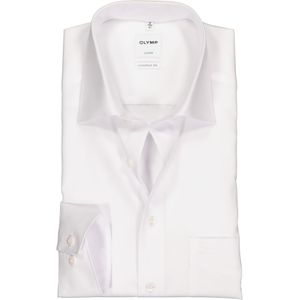 OLYMP Luxor comfort fit overhemd, mouwlengte 7, wit 38