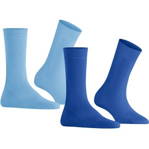 Burlington Everyday 2-Pack damessokken, blauw (royal)
