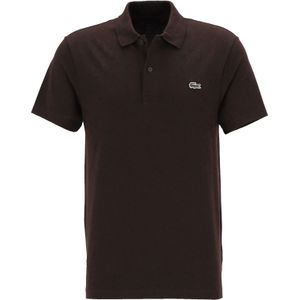 Lacoste - Sport Polo - Donkerbruin - Regular Fit - Korte Mouwen