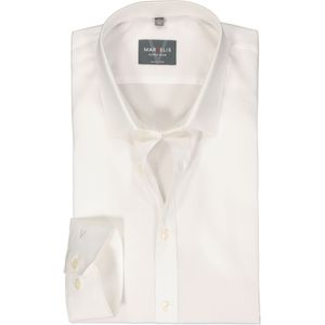 MARVELIS super slim fit overhemd, popeline, off-white 43