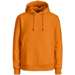 JACK & JONES Star basic sweat hood regular fit, heren hoodie katoenmengsel met capuchon, geel