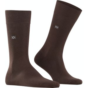 Burlington Dublin herensokken, bruin (chocolate)